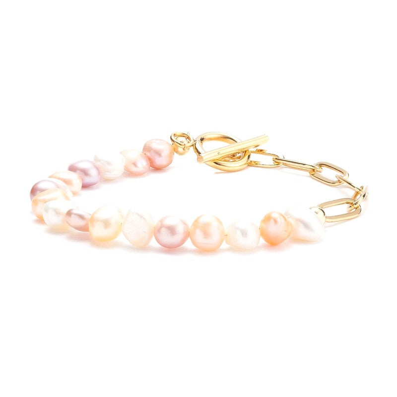 Bracelet for men or women - natural pearls