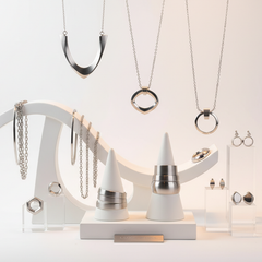 Collection bijoux acier inoxydable 316L - colliers, bracelets, bagues