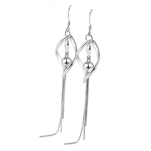 Boucles d'oreilles argent 925 tombantes Lise Cotemode