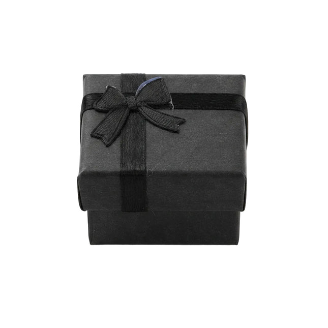 12 petits écrins noir pour bagues