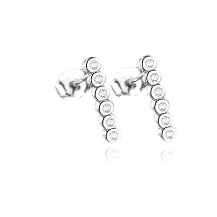 Boucles d'oreilles argent 925 Emma Cotemode