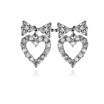 Boucles d'oreilles argent 925 Amour Cotemode