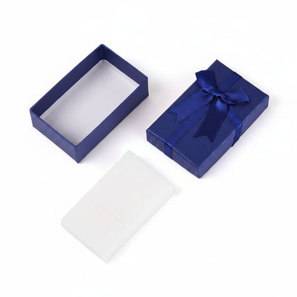 24 écrins pour parures couleurs mélangées 8*5*3 cm