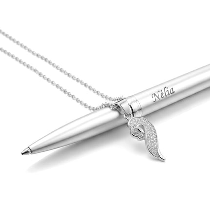 Collier pour femme chaîne ornée d'un joli pendentif serti de zirconiums Colliers plaqué or Cotemode