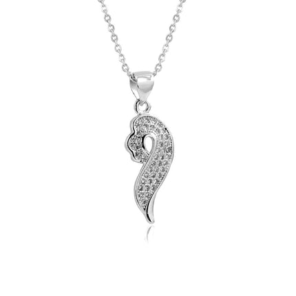 Collier pour femme chaîne ornée d'un joli pendentif serti de zirconiums Colliers plaqué or Cotemode