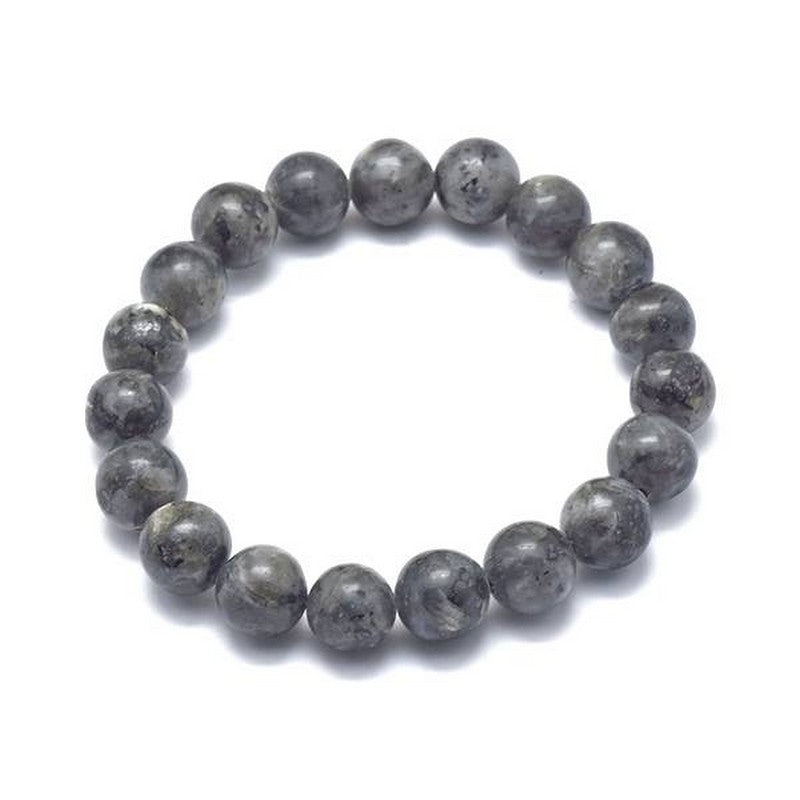 Bracelet for men or women - natural stone 10 mm - Labradorite