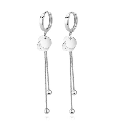 Boucles d'oreilles argent 925 tombantes Zélie Cotemode