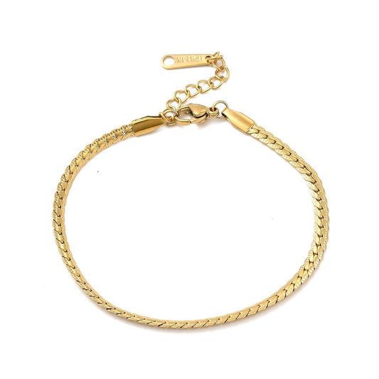 Pulsera para mujer - malla de serpiente