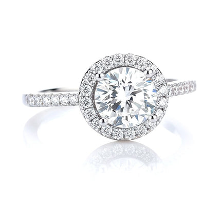 Bague argent 925 ornée de zirconiums Isadora