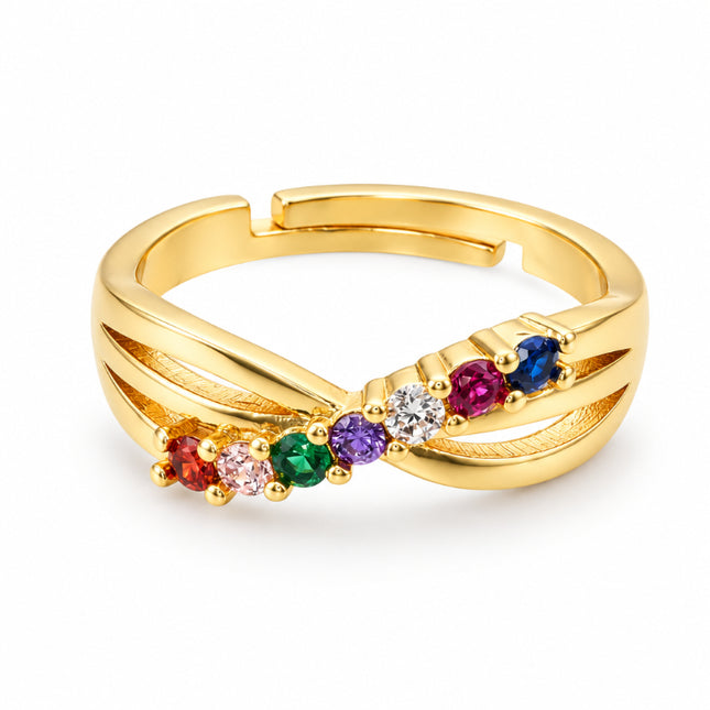 Bague femme réglable