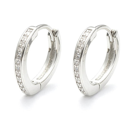 Boucles d'oreilles Créoles dorées à l'or fin