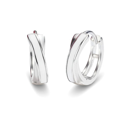 Boucles d'oreilles argent 925 Créoles Roxane