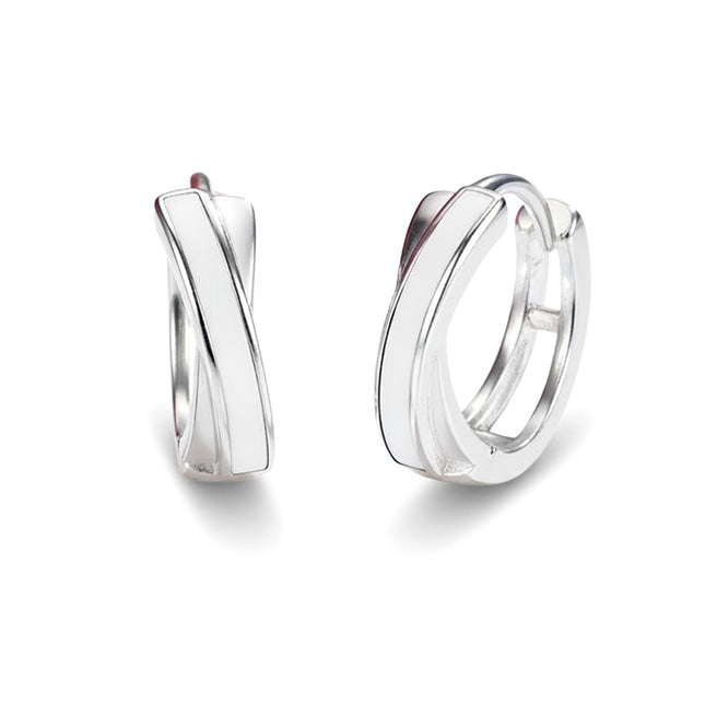 Boucles d'oreilles argent 925 Créoles Roxane