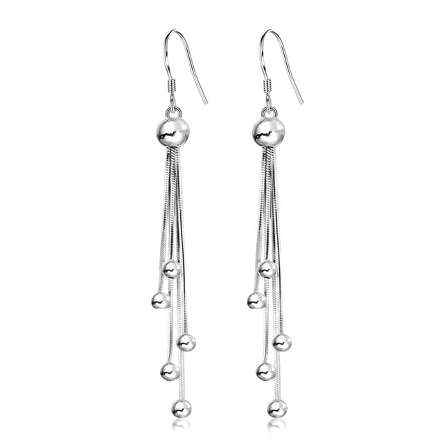 Boucles d'oreilles argent 925 tombante Armelle