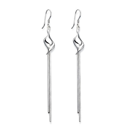 Boucles d'oreilles argent 925 tombante Benicia