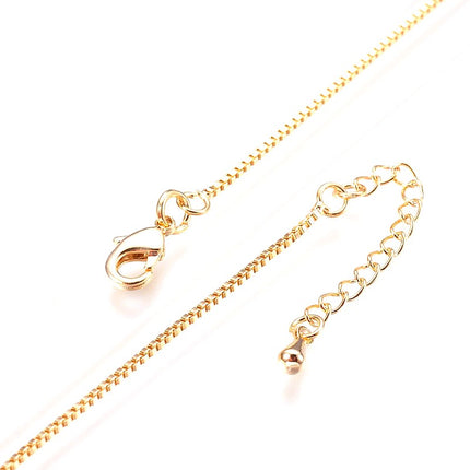 Chaîne pour femme - Maille carré 1 mm * 45 cm Bijouxmode