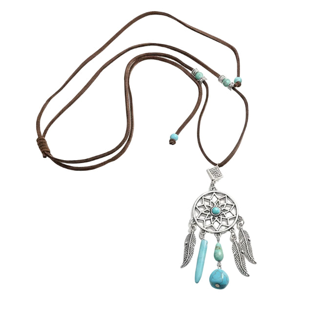 Collier fantaisie - style bohème antique
