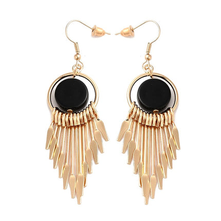 Boucles d'oreilles fantaisie tombantes Bijouxmode