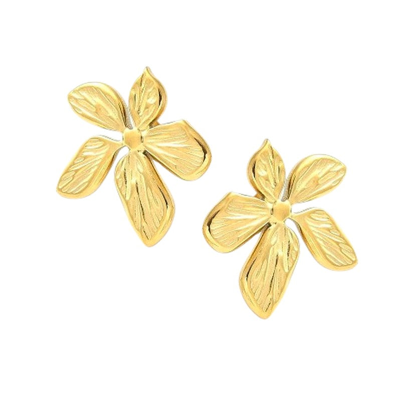 Boucles d'oreilles fleur