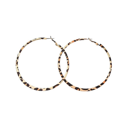 Boucles d'oreilles fantaisie acier inoxydable Créoles colorées Bijouxmode