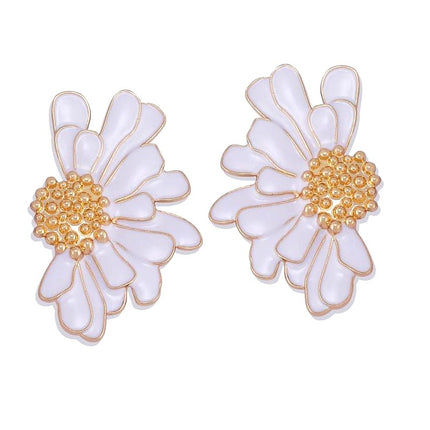 Boucles d'oreilles fantaisie été fleur Bijouxmode