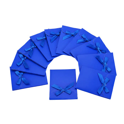 Lote de 12 bolsitas de regalo azules de 10*8*3 cm