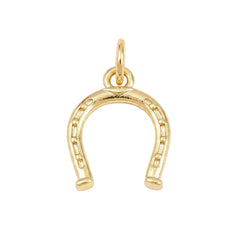 Pendentif breloque petit fer à cheval