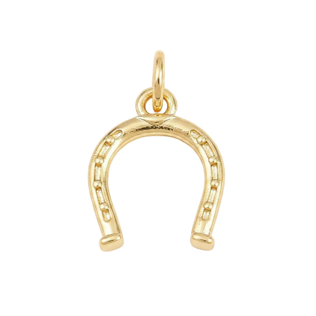 Pendentif breloque petit fer à cheval