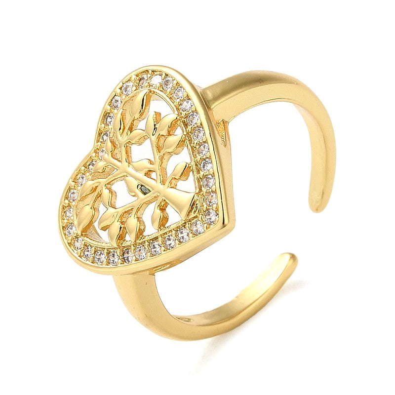 Anillos bañados en oro baratos sale