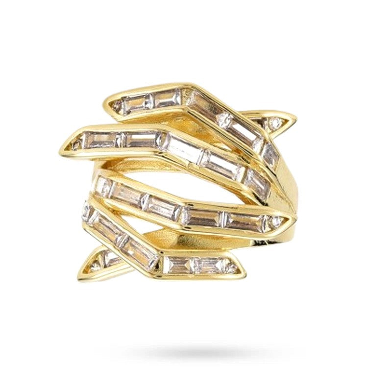 Anillos bañados en oro baratos 2025