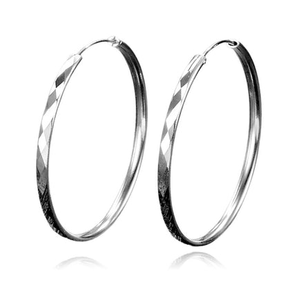 Boucles d'oreilles argent 925 Créoles Alicia Cotemode