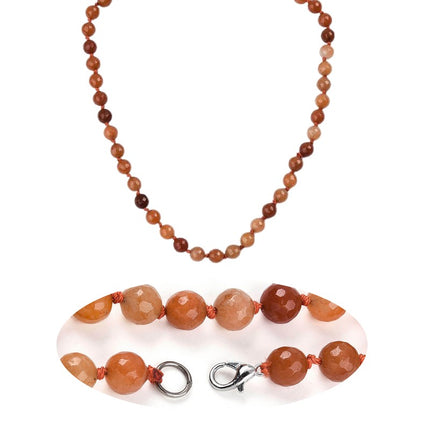 Collier pierres naturelles aventurine 8 mm Colliers pierres naturelles Bijouxmode