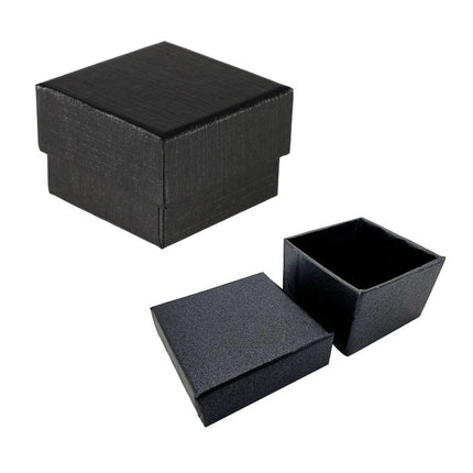 Écrin pour bague ou boucles d'oreilles noir Bijouxmode