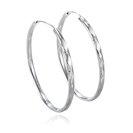 Boucles d'oreilles argent 925 Créoles Judith Cotemode