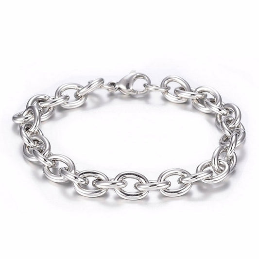 Bracelet acier inoxydable 8 mm