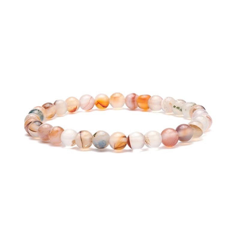 Pulsera para hombre o mujer - piedras de ágata natural