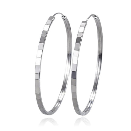 Boucles d'oreilles Créoles argent 925 Suzanne Cotemode