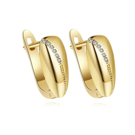 Boucles d'oreilles argent 925 doré Claudia Cotemode