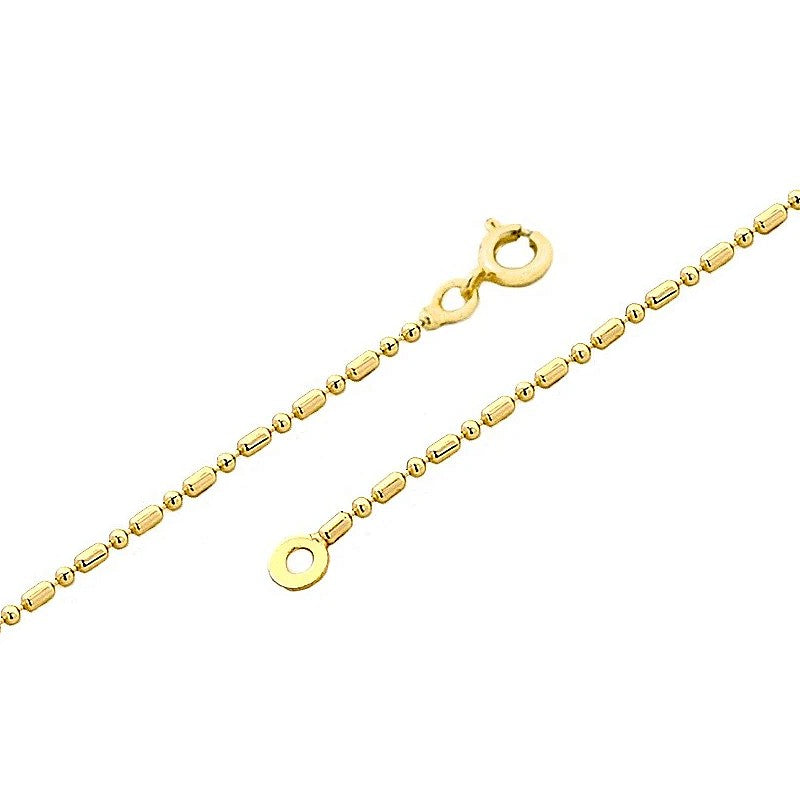 Chain for women - Alternating links 1.5 mm * 45 cm