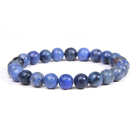 Bracelet pour homme ou femme - pierres naturelles sodalite