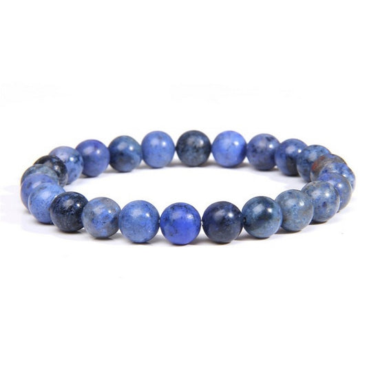 Pulsera para hombre o mujer - piedras naturales de sodalita