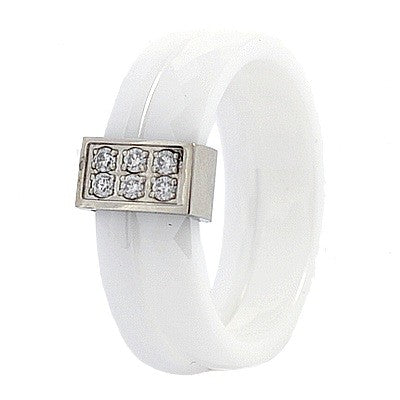 Bague en céramique Anneau