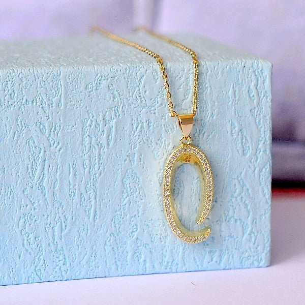 Collier pour Femme - Pendentif pendant ajourés de strass Colliers plaqué or Bijouxmode