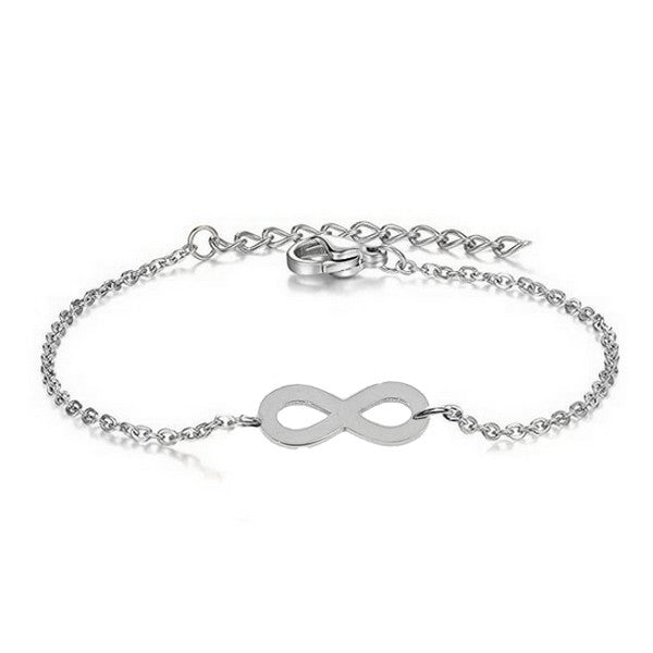 Bracelet en Acier 316 - Infini argenté Bijouxmode