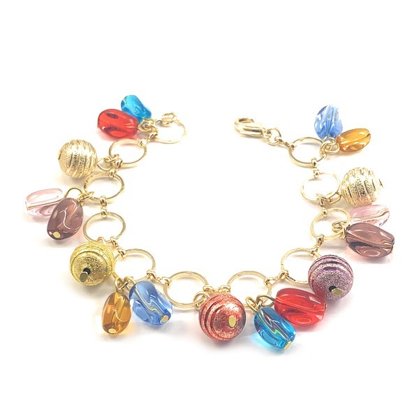 Bracelet pour femme - Perles multicolor