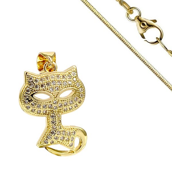 Collier pour femme - Petit chat