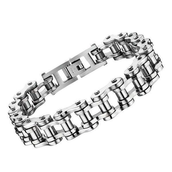 Bracelet pour homme - Acier 316 - Chaine de moto