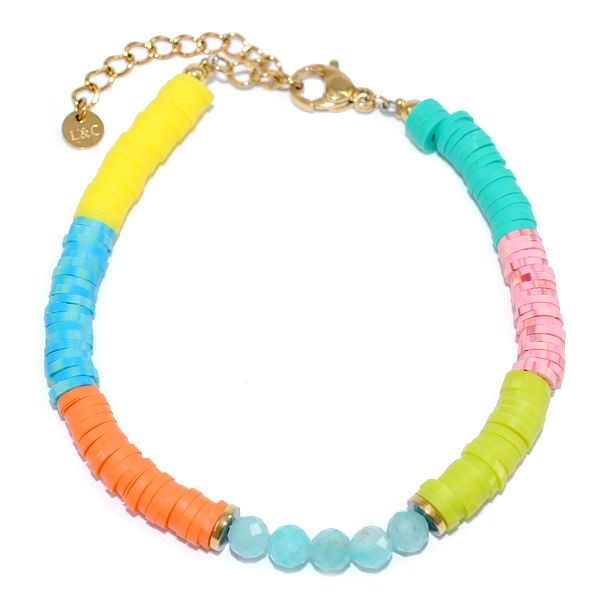 Bracelet pour femme - Pierre naturelle - Multicolor