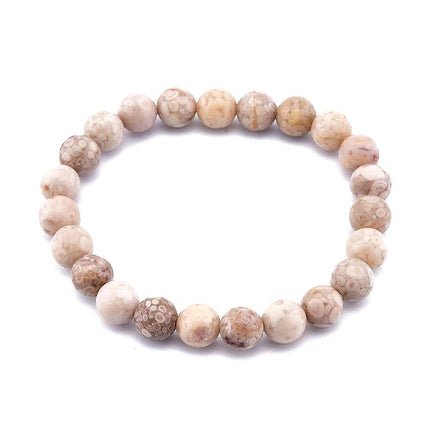 Bracelet pour homme ou femme - pierre naturelle 10 mm - Maifanite Bracelet pierres naturelles Bijouxmode