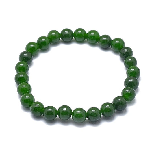 Bracelet pour homme ou femme - pierre naturelle 6 mm - Jade Taiwan